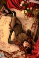 Coser@Money冷冷 No.011: 网纱漆皮 (28 photos)